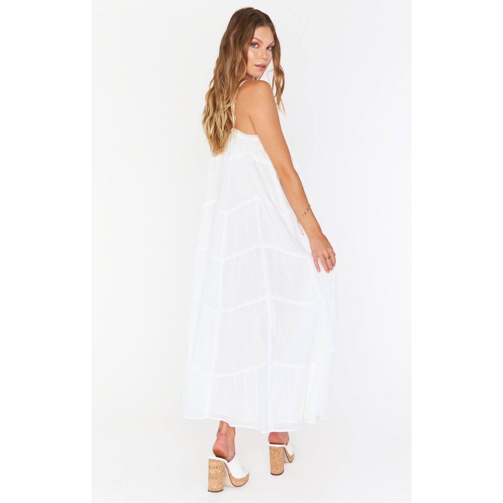 New w/FLAW Show Me Your Mumu Gracie Midi Dress White- Small - Picture 7 of 10